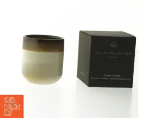 Nyt Duftlys i keramikholder fra Villa Collection (str. Ø. 7 cm længde. 7,5 cm)
