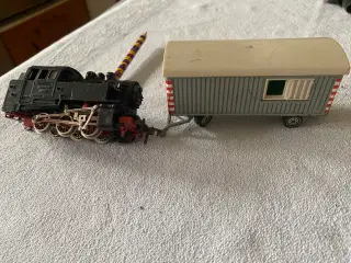 Lokomotiv og vogn