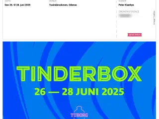 Tinderbox 2025 partoutbillet