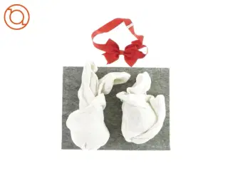 2 par strømpebukser og hårbånd med sløjfe i fra Ukendt