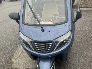 Kabinescooter, metalblå 