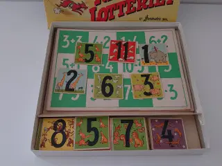 "Regne-Lotteriet"Vintage spil fra Drechsler nr 231