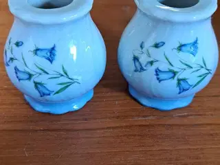 2 peber bøsser af mærket kornblomst