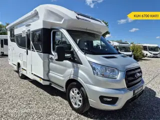 2021 - Benimar Tessoro T468   NK Pakke. Automatgear. solceller. markise. Lithium Batteri. undervognsbehandlet. Nysynet Kun 6700 Km!!!!