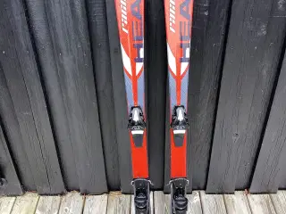 Fine HEAD Race ski på 130 cm m. Bindinger