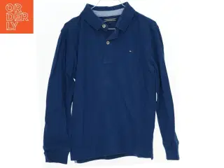 Langærmet polo trøje fra Tommy Hilfiger (str. 140)