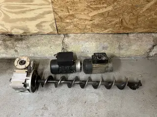 Stokersnegl og motor Klimosz KL 25 kwnæsten ny 