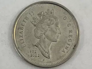 25 Cents Canada 2002 - Jubilee