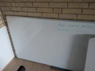 Stort whiteboard tavle