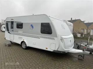 2019 - Knaus Südwind 500 FSK   Knaus Südwind 500 FSK årg. 2019 6 sovepladser, 5 siddepladser, Isabella Commodore 3 m fortelt, mover.