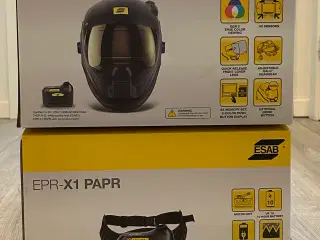 Sentinel A60 Air + EPR-X1 PAPR - HELT NYT SÆT