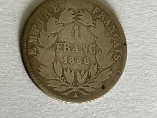 1 Franc France 1860 A