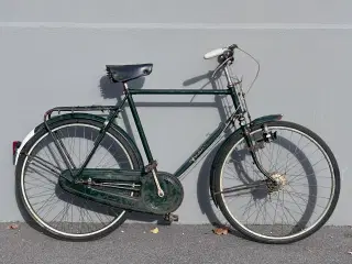 Mørkegrøn Raleigh retro Herrecykel