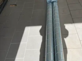 Spirorør, bøjninger og ventilator