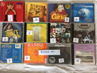 CD Gode Bamse med flere, mange, pop