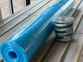 Dampspærre 100m2 helt ny + 3rl tape