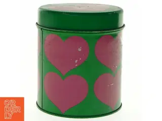 1960&#39;er dåse med hjerter Laurids Lønborg & Lena Al Eklund (str. Diameter, 13 cm h 16 cm)