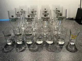 Tuborg Beer ølglas (stor fadøl)