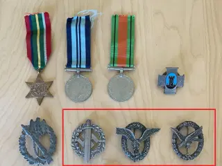 Medaljer mv.