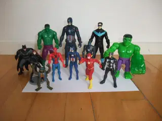 Forskellige Super Helte Figurer