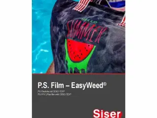 Siser P.S. Film EasyWeed Flexfolie Farvekort