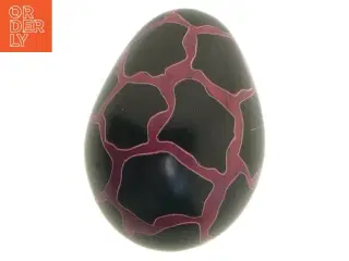 Dekorativt æg med kurv (str. 8 cm)