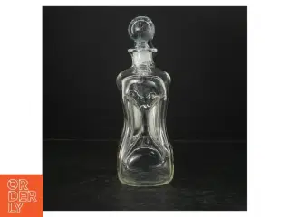 Glas karaffel med låg (str. 26 cm)