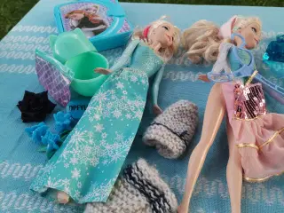 Anna & Elsa sæt, 5 kr ialt 🌸