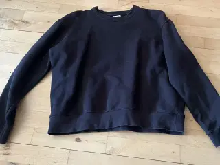 Sweatshirt i blå str L
