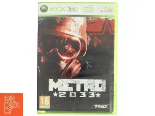 Metro 2033 Xbox 360 Spil fra THQ