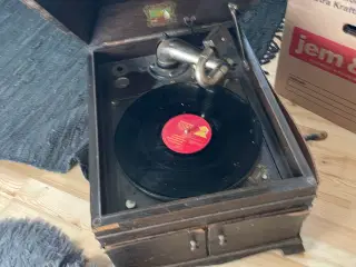 Gammel grammofon