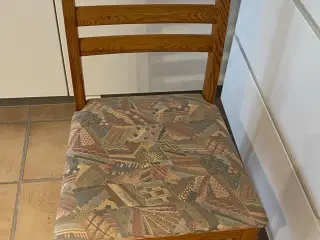 Spisestue stole fyrretræ 6 stk