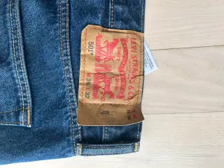 Levis herrebukser 501, blå