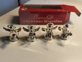 Gamle juleengle i metal