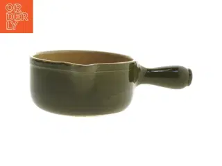 Keramisk gryde med håndtag (str. 29x9 cm)