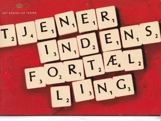 Tjenerindens Fortælling - Opera 2000 - Det Kongelige Teater - Program A5 - Pæn