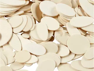 Træmosaik 600 stk. - Rund, oval og æggeformet