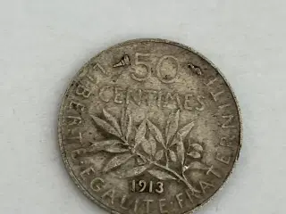 50 Centimes 1913 France