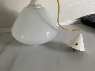 Glas Pendel antik
