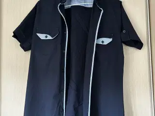 Marineblå skjorte (S)