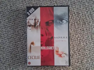 3stk. Danske gyser / Thriller