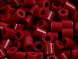 PhotoPearls, str. 5x5 mm, hulstr. 2,5 mm, medium, vinrød (4), 6000stk./ 1 pk.