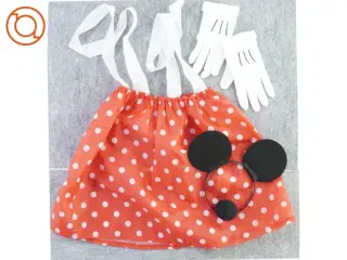Mini mouse kostume (str. One size)
