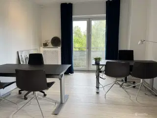 Nyistandsatte kontorlokaler central i Kgs. Lyngby