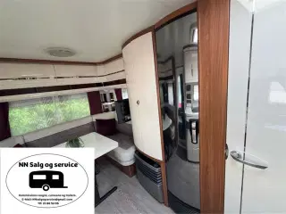2019 - Hobby Excellent 540 UFF   Super lækker og meget velholdt campingvogn, nedsat med kr. 15.000,-