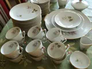 edelstein rose kaffestel 12 personer