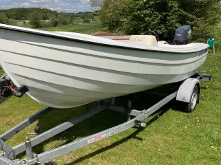 Norma 17 med 50 hp Yamaha med trim tilt og elstart