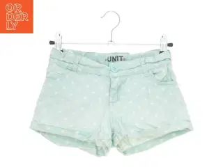 Mintgrønne shorts med prikker fra Unit (str. 122)