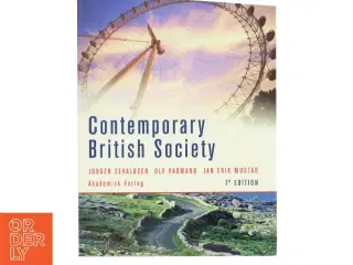 Contemporary British society (Bog)