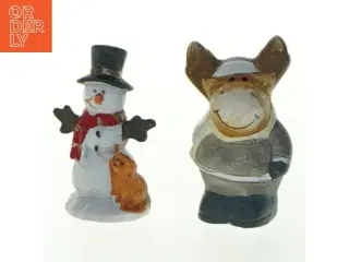 Dekorative julefigurer (str. 6 cm)